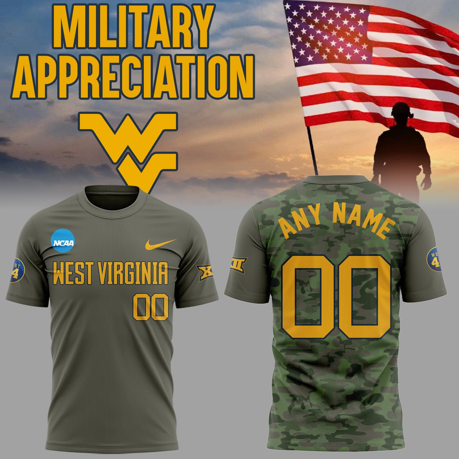 Limited Edition Military Appreciation Custom Shirt-ND06092520