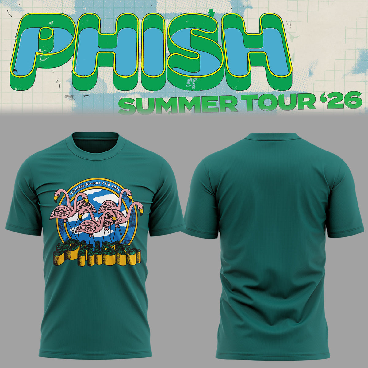 Limited Edition Summer Tour 2026 Tshirt