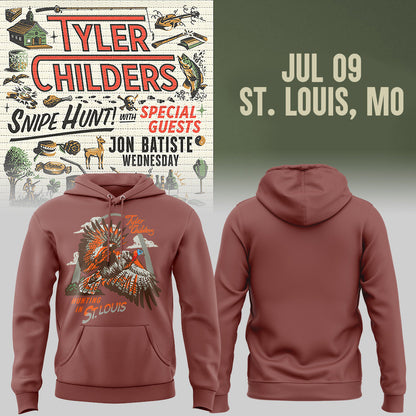 Limited Edition Snipe Hunt Tour 2026 At St.Louis,Mo Hoodie