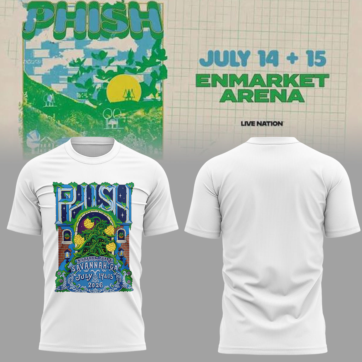 Limited Edition Summer Tour 2026 Tshirt