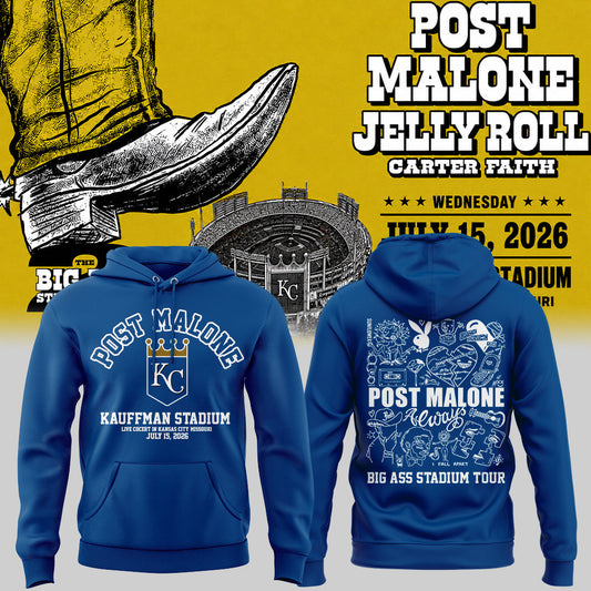 Royals x Post Malone Concert 2026 Limited Edition Hoodie