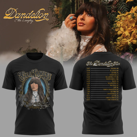 Limited Edition Ella Langley Dandelion Tour 2026 Shirt-ND07172616