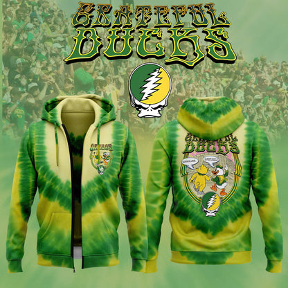 Special Edition "Grateful Ducks" 2025 Zip Hoodie-ND073125100