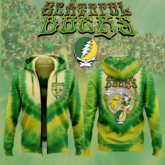 Special Edition "Grateful Ducks" 2025 Zip Hoodie-ND073125100