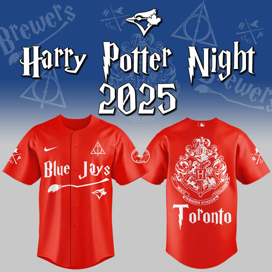 Exclusive 2025 Blue Jays x Harry Potter Night Jersey-ND08062504