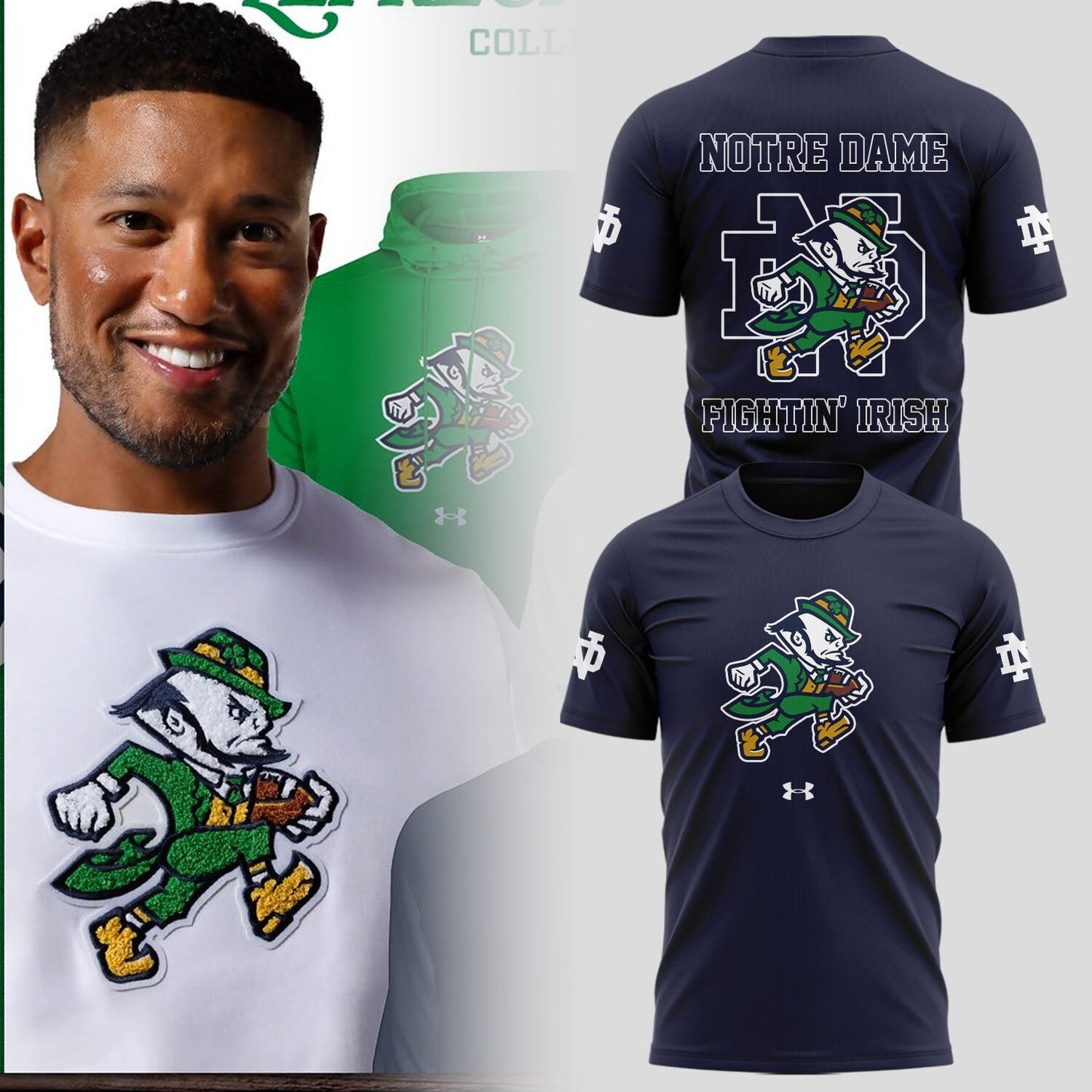 Limited Edition Irish Football Leprechaun Collection 2025 TShirt