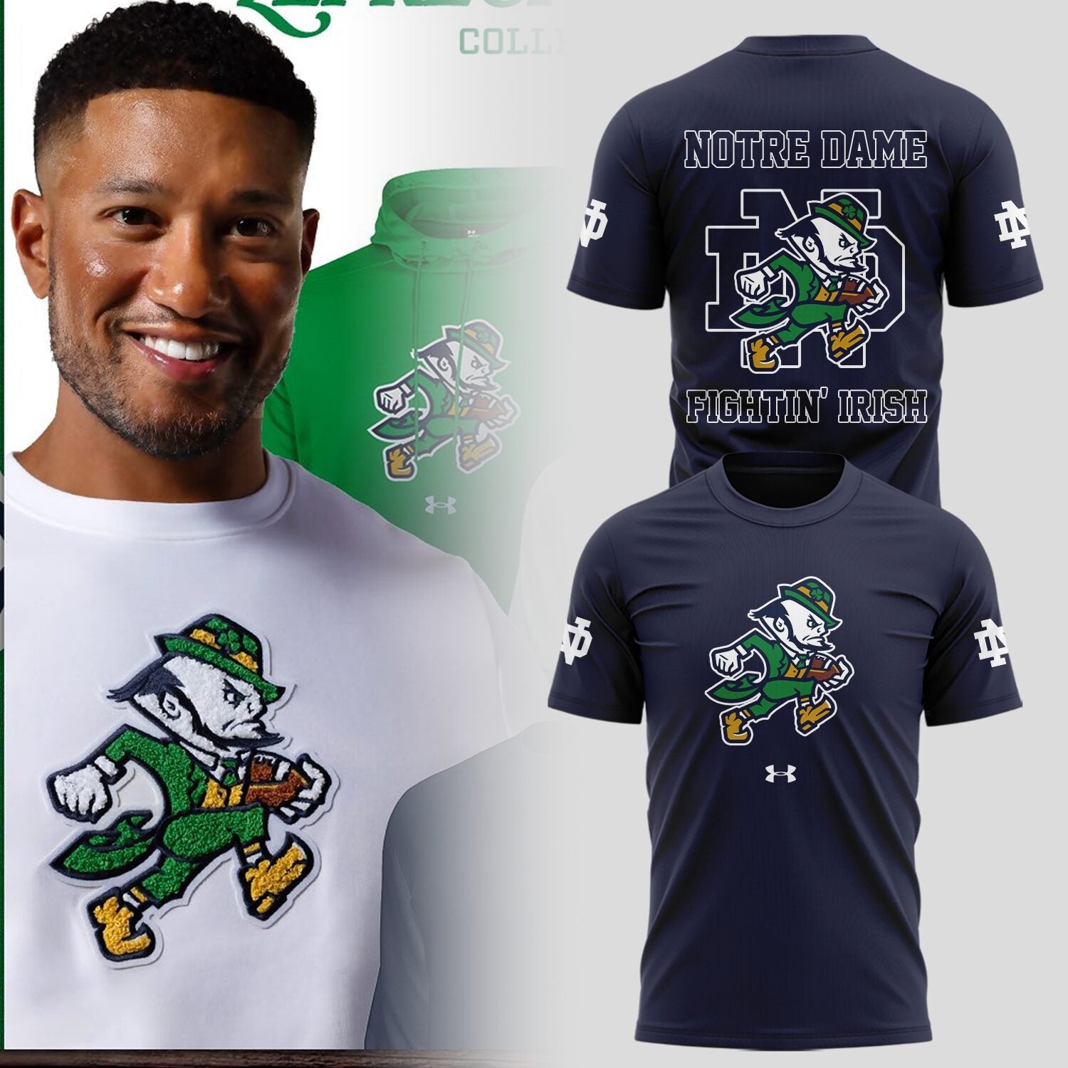 Limited Edition Irish Football Leprechaun Collection 2025 TShirt