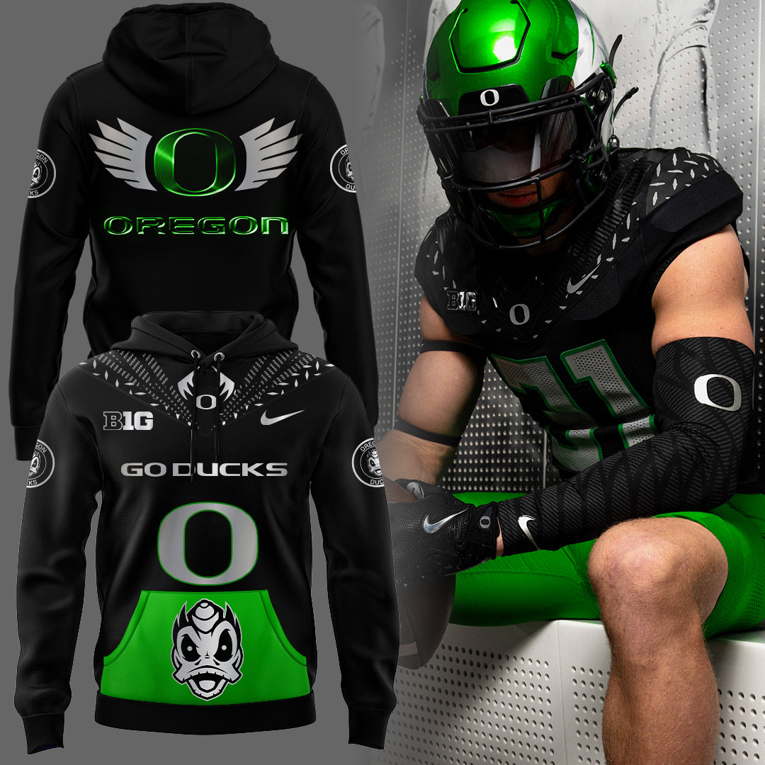 Limited Edition Oregon Football Game 6 uniform combo Hoodie-ND10092529