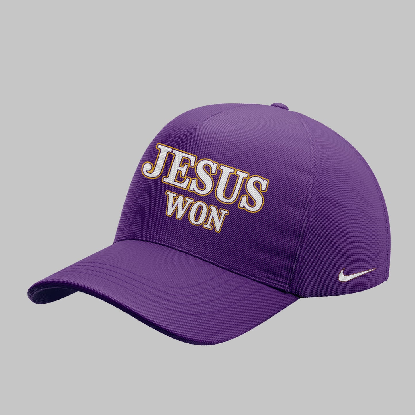 Special Edition Tigers JESUS WON Purple TShirt-ND11042510