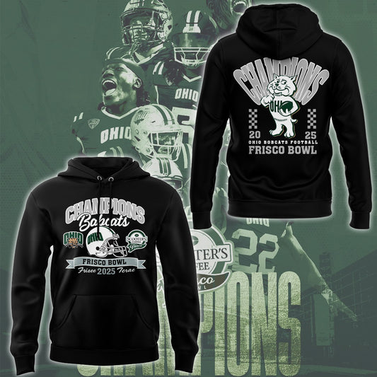 Limited Edition Ohio Football Frisco Bowl CHAMPIONS Hoodie-ND12242533