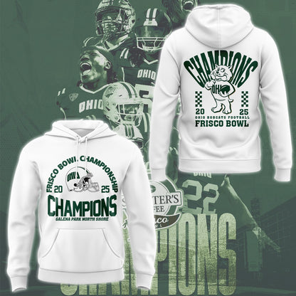 Limited Edition Ohio Football Frisco Bowl CHAMPIONS Hoodie-ND12242537