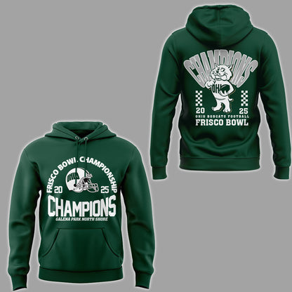 Limited Edition Ohio Football Frisco Bowl CHAMPIONS Hoodie-ND12242540