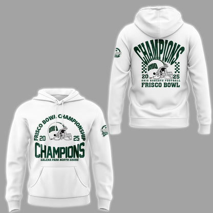 Limited Edition Ohio Football Frisco Bowl CHAMPIONS Hoodie-ND12242546