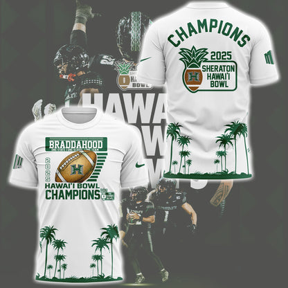 Limited Edition Hawai’i Bowl Champions Shirt