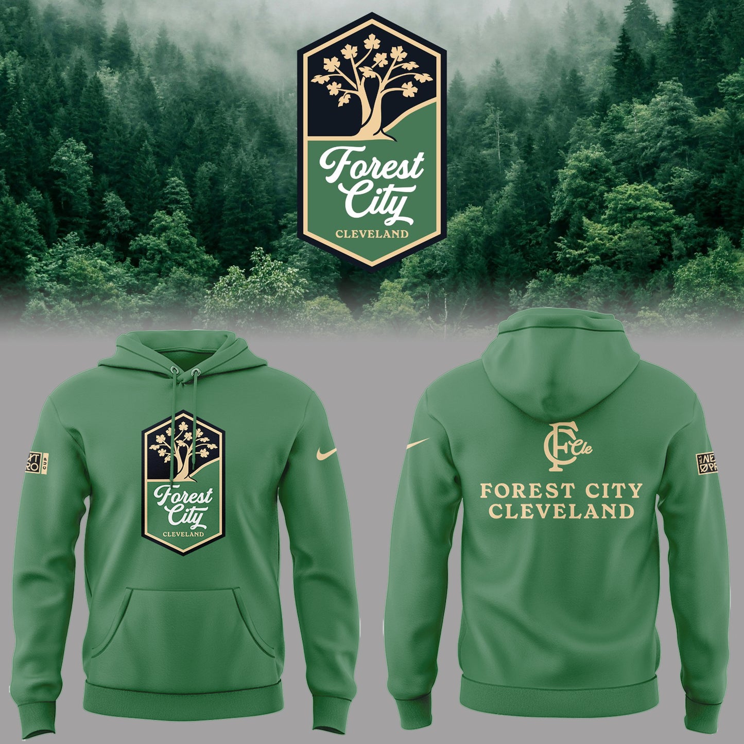 Limited Edition Forest City Cleveland Hoodie