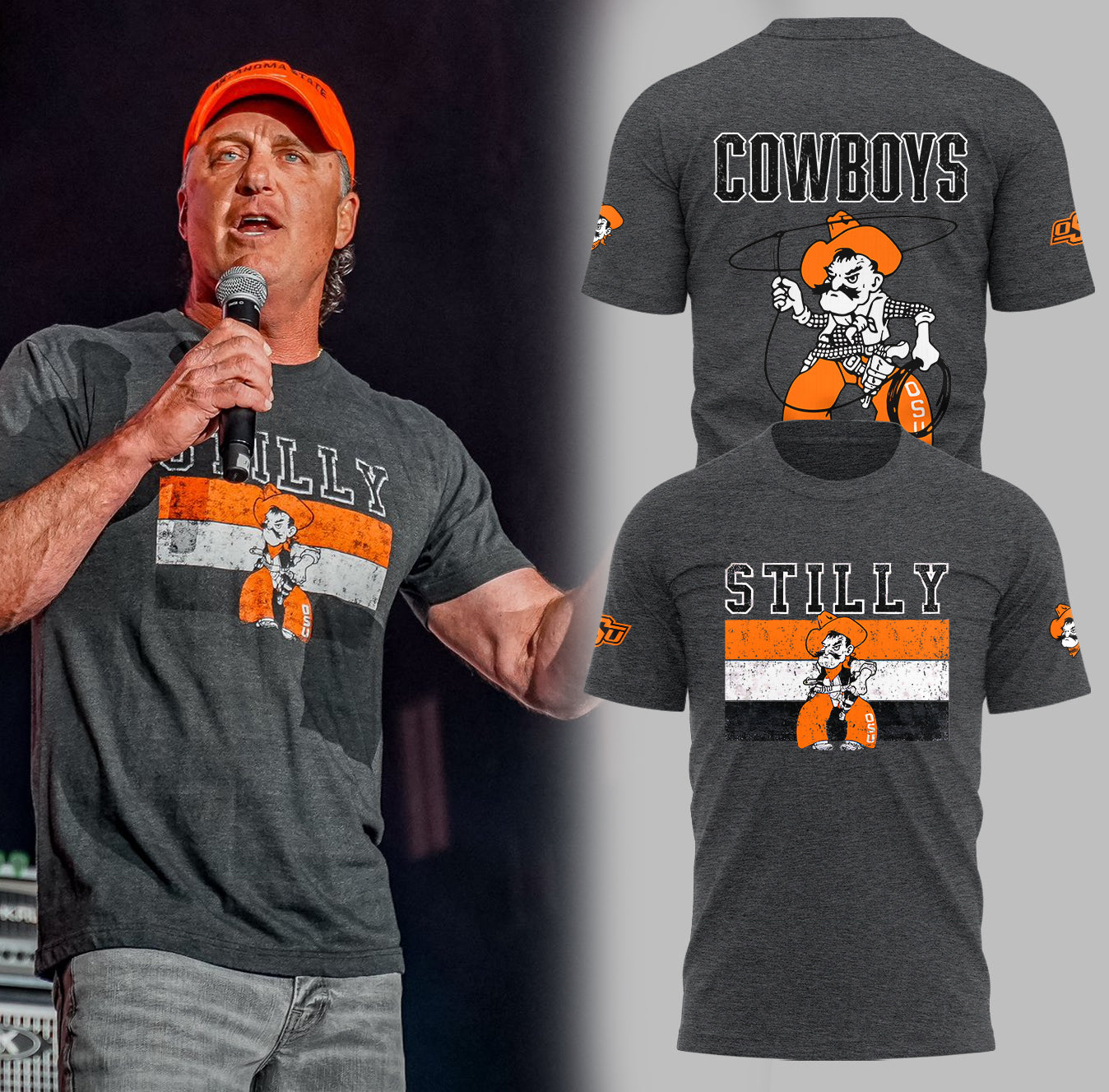 Limited Edition OSU Cowboy STILLY TShirt-PA04112514