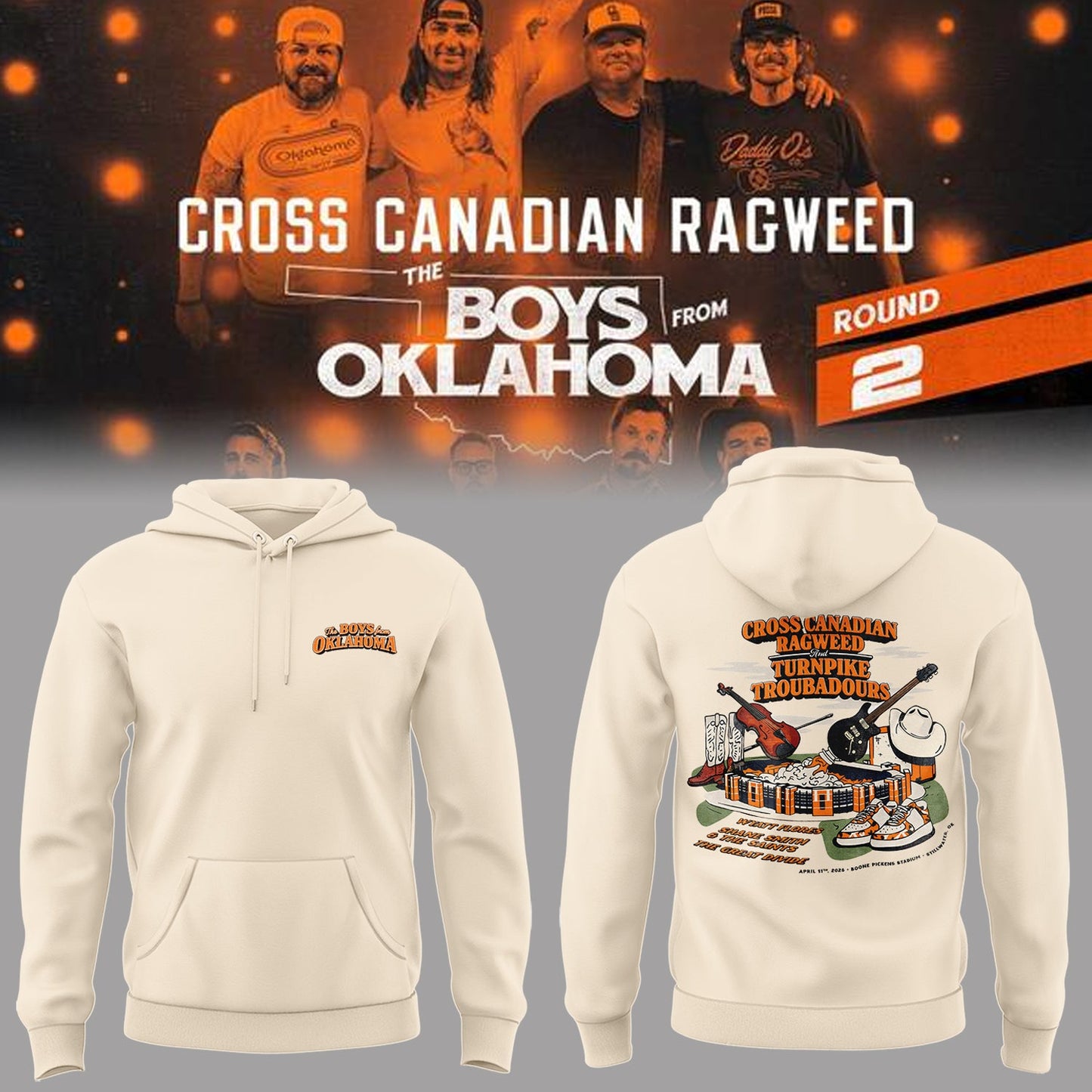 Limited Edition The Boys From Oklahoma 2026 (Round 2) Hoodie-PA041526044