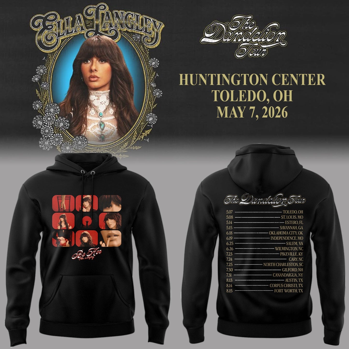 E.Langley “The Dandelion Tour” Hoodie