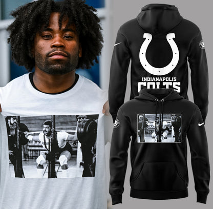 Limited Edition Indianapolis Colts "Honoring the memory of Jim Irsay" Hoodie-PA052925003