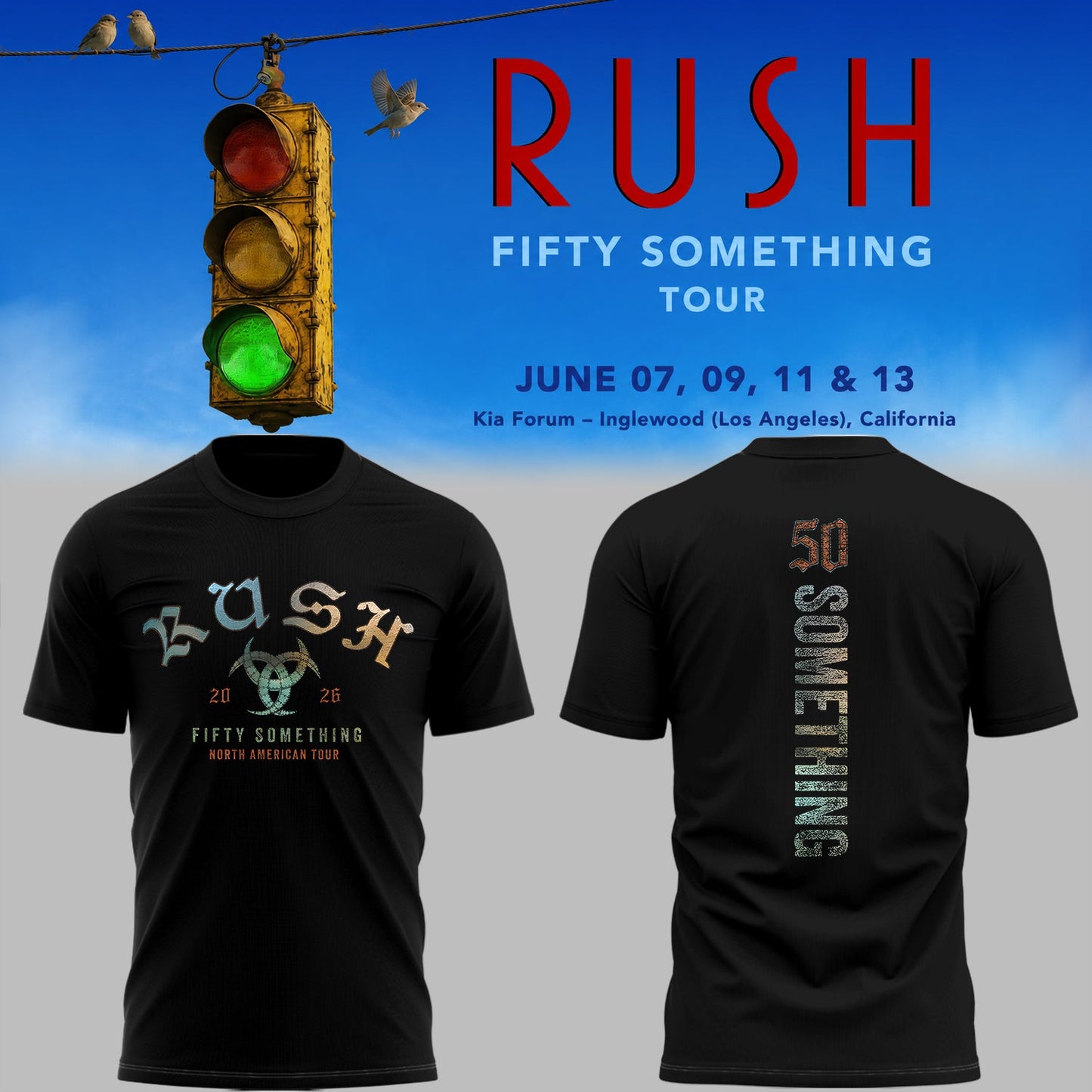 Limited Edition Fifty Something Tour Shirt