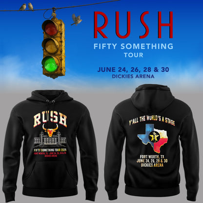 Limited Edition Fifty Something Tour At Fort Worth, Texas Hoodie
