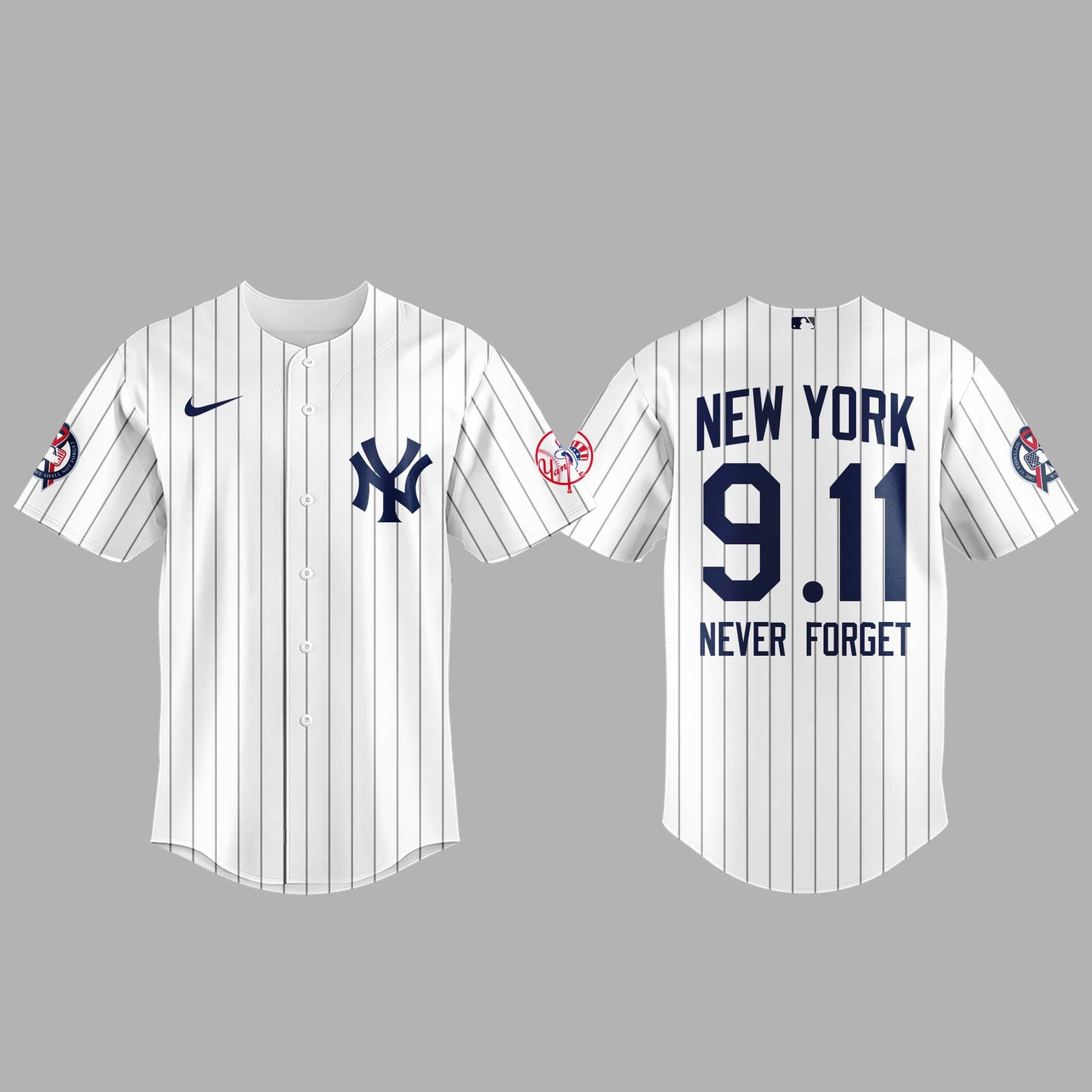 Limited Edition Yankees Never Forget Jersey-PA091325004