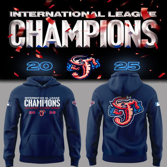 Limited Edition JaxShrimp 2025 International League Champions Hoodie-PA092625010