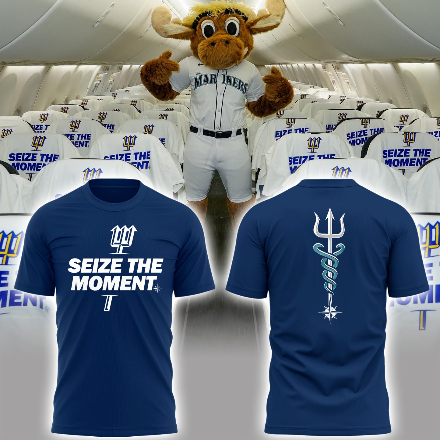 Limited Edition Mariners Seize The Moment TShirt