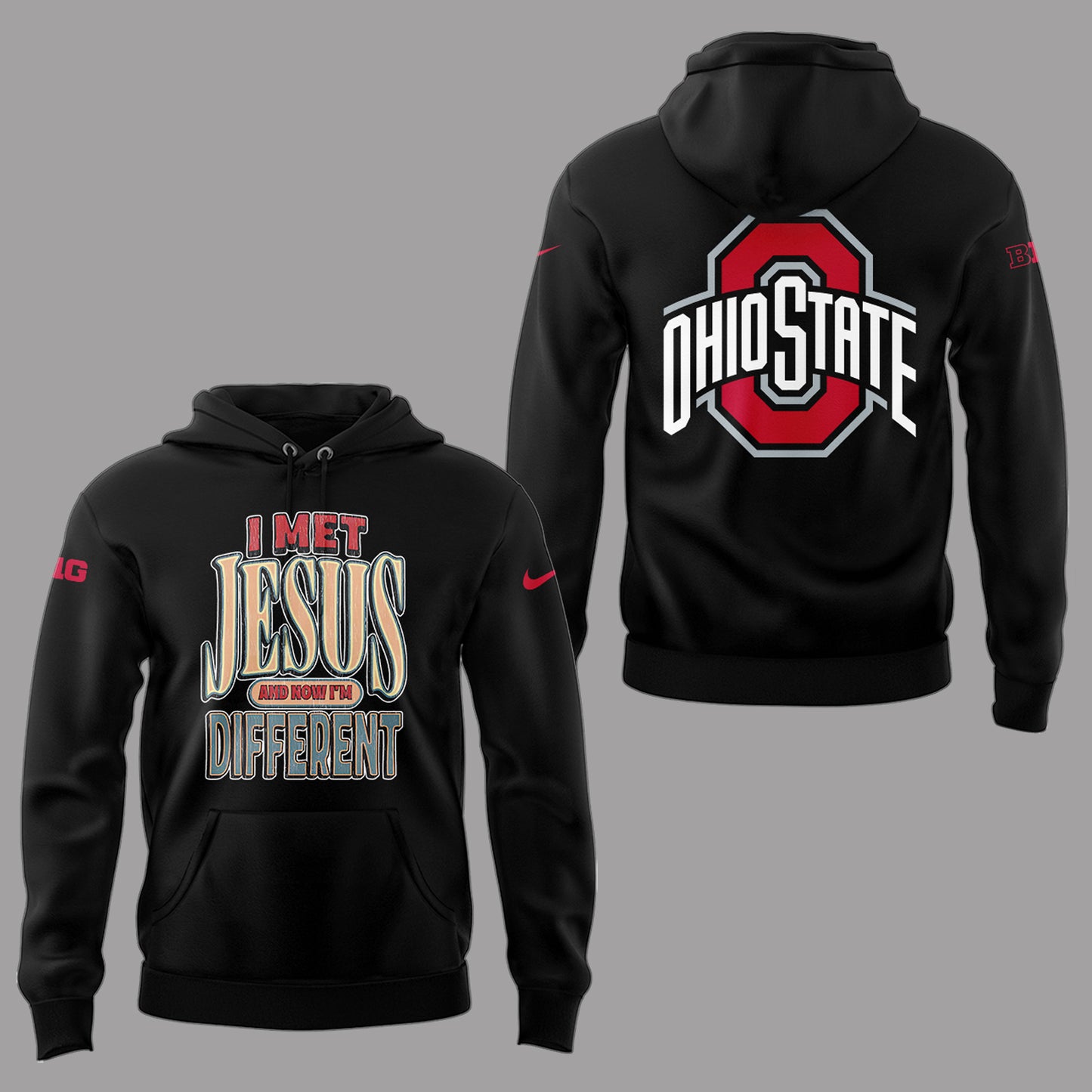Limited Edition Ohio Jesus Hoodie-PA111725016