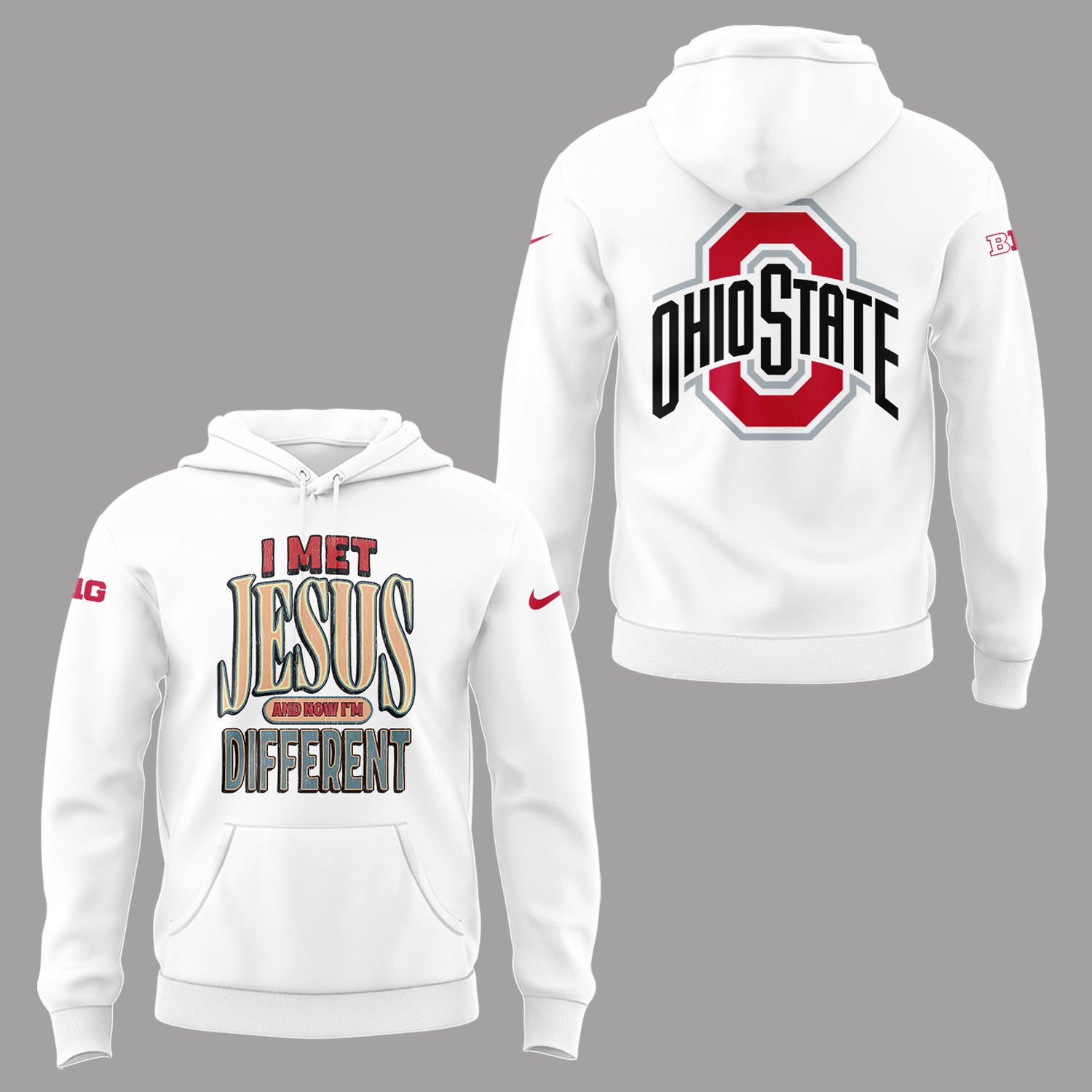Limited Edition Ohio Jesus Hoodie-PA111725022