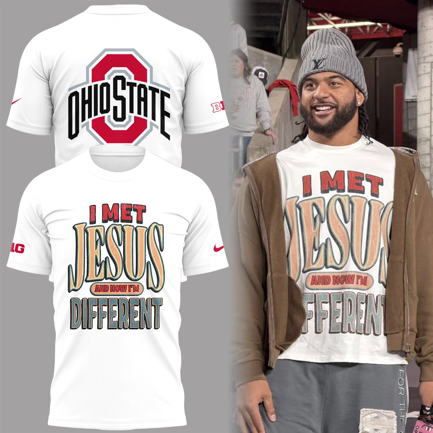 Limited Edition Ohio Jesus Shirt-PA111725023