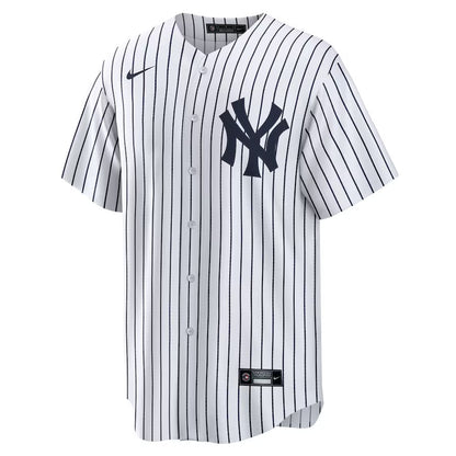 New York Yankees Aaron Judge Nike White Home Replica Player Name Jersey-PU091324357
