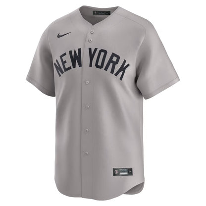 New York Yankees Aaron Judge Nike Gray Away Limited Player Jersey-PU091324361