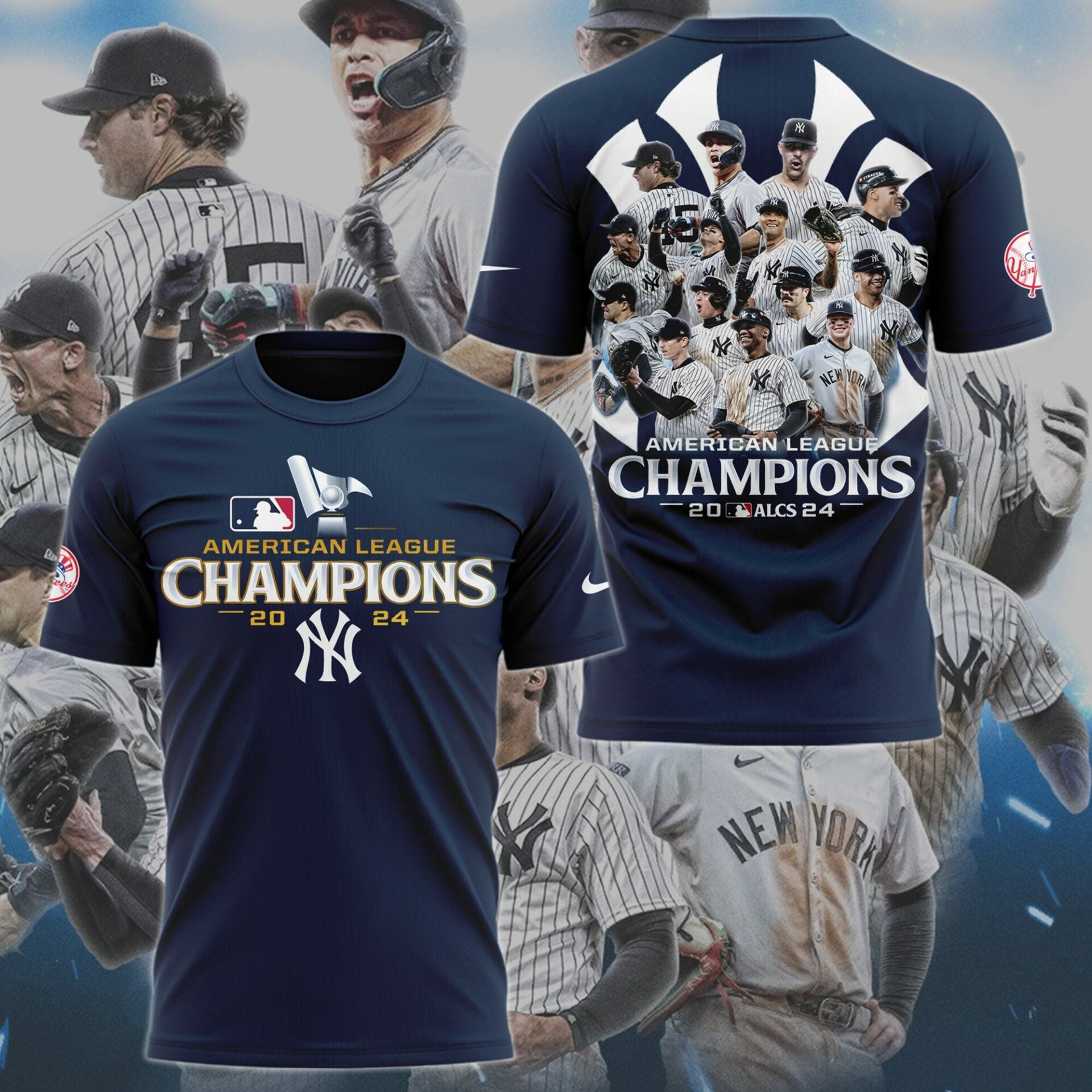 American League Champions New York Yankees Limited Edition Tshirt-PU1021241053