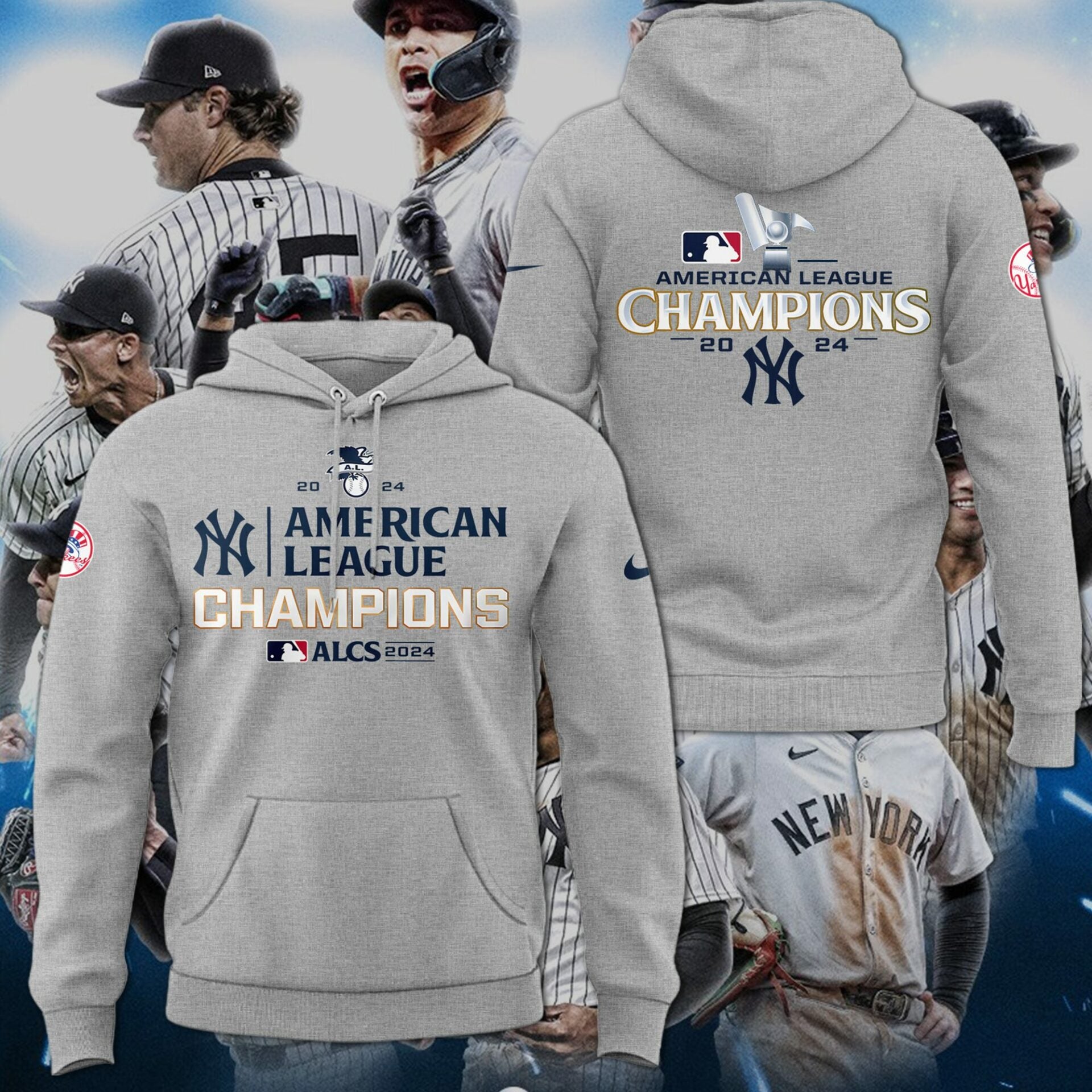 New York Yankees MLB 2024 Nike Limited Hoodie-PU1021241056