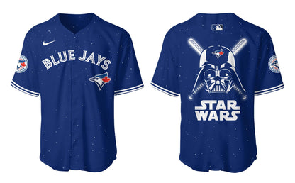 Blue Jays Baseball 2025 Limited "Blue Jays x Star Wars" Blue Jersey-PU25040201