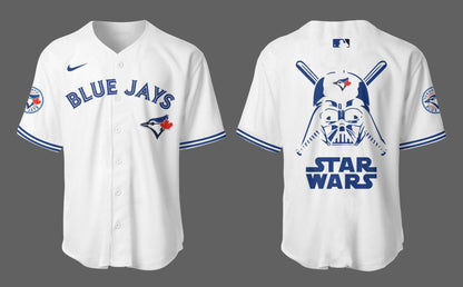 Blue Jays Baseball 2025 Limited "Blue Jays x Star Wars" White Jersey-PU25040209