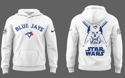 Blue Jays Baseball 2025 Limited "Blue Jays x Star Wars" White Hoodie-PU25040210