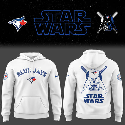 Blue Jays Baseball 2025 Limited "Blue Jays x Star Wars" White Hoodie-PU25040210