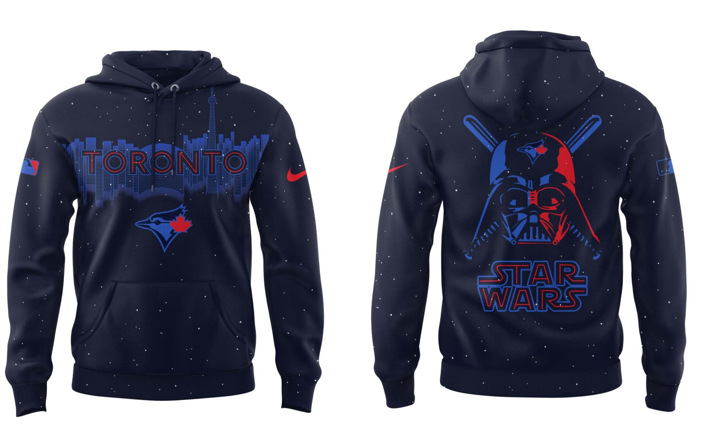 Blue Jays Baseball 2025 Limited "Blue Jays x Star Wars" City Connect Hoodie-PU25040310