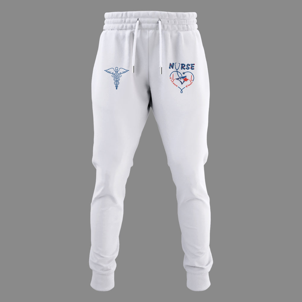 Limited Edition Blue Jays Baseball NURSES NIGHT White Hoodie-PU25042202