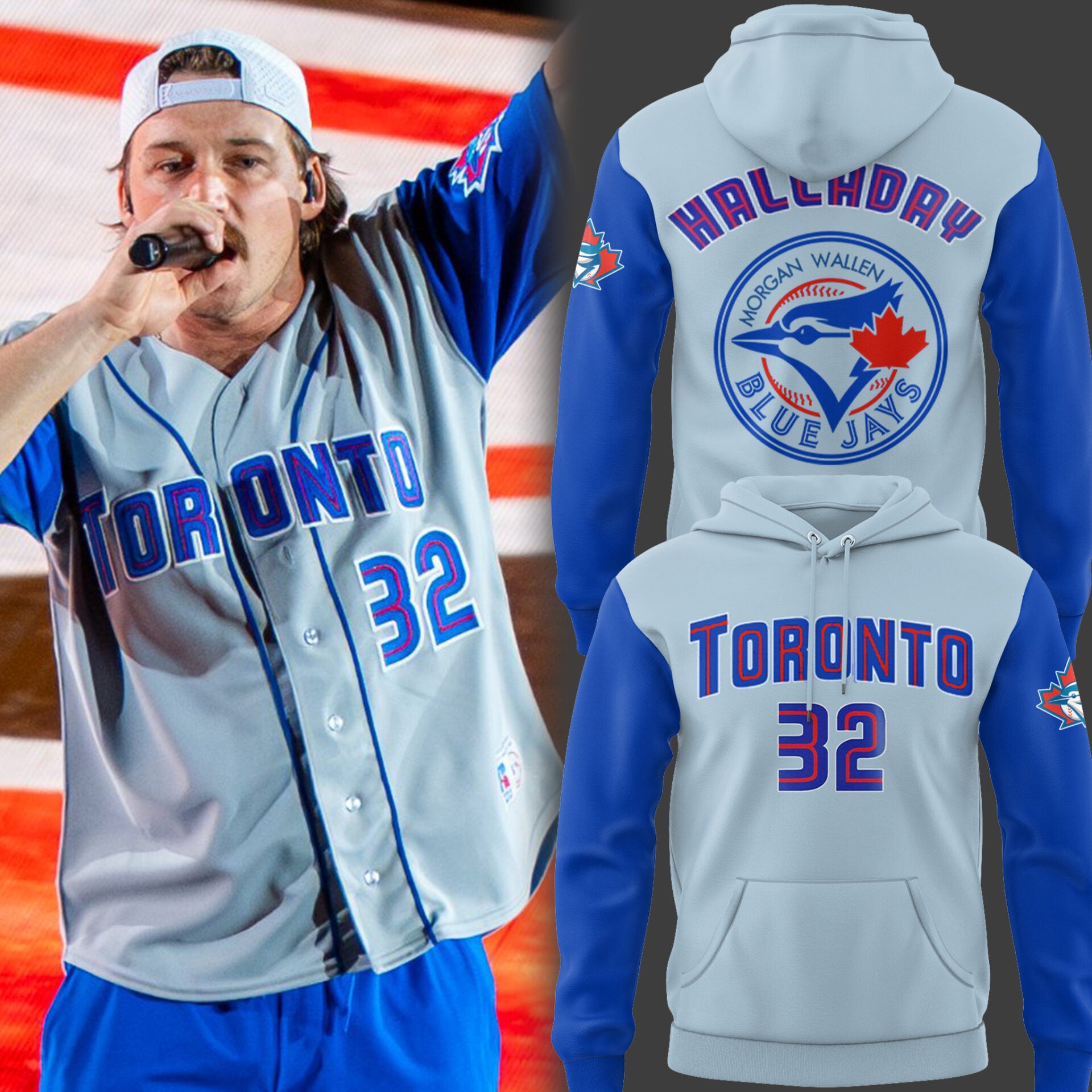Limited Edition Toronto Baseball 'I'm The Problem Tour 25' MG Hoodie-PU25090721