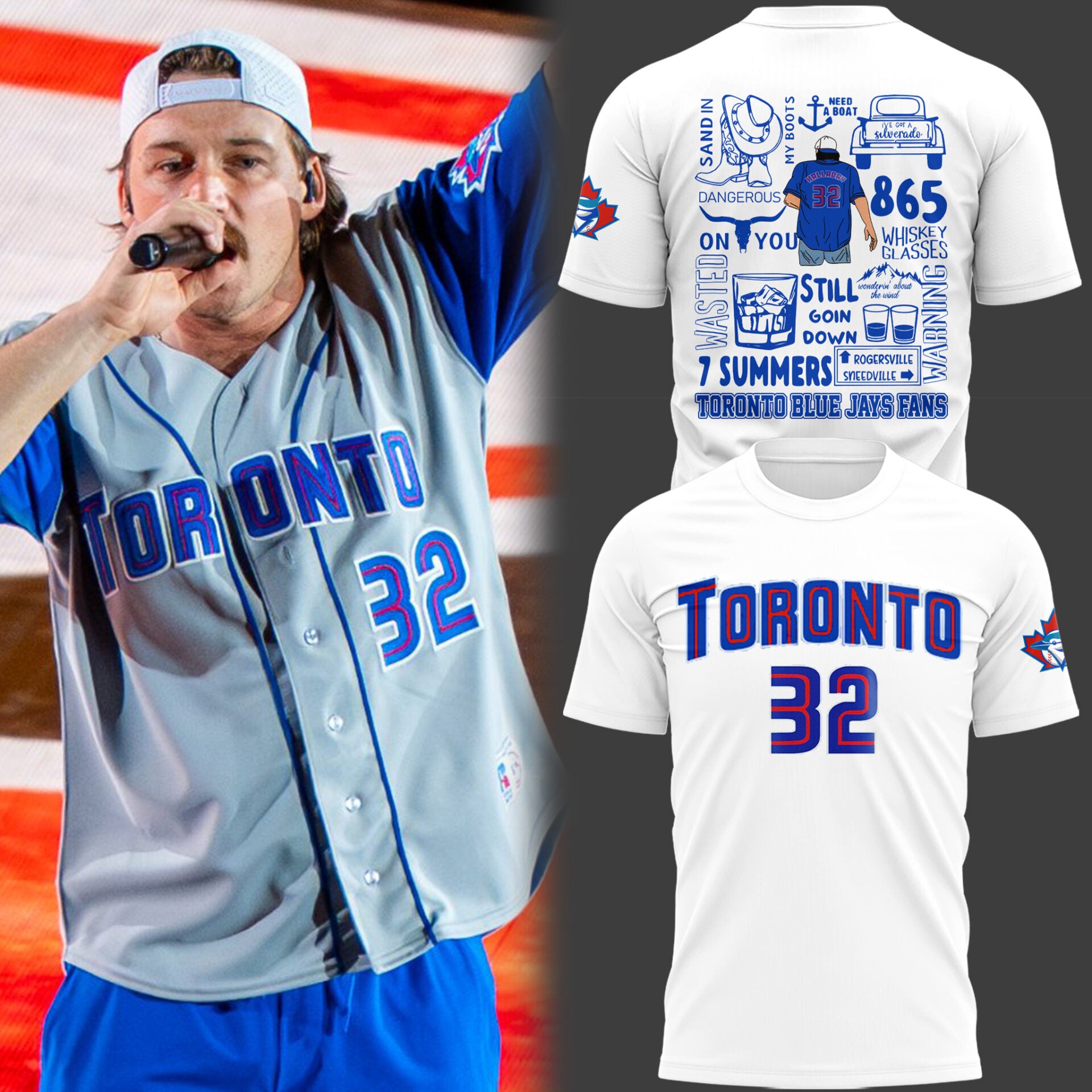 Limited Edition Toronto Baseball 'I'm The Problem Tour 25' MG TShirt-PU25090726