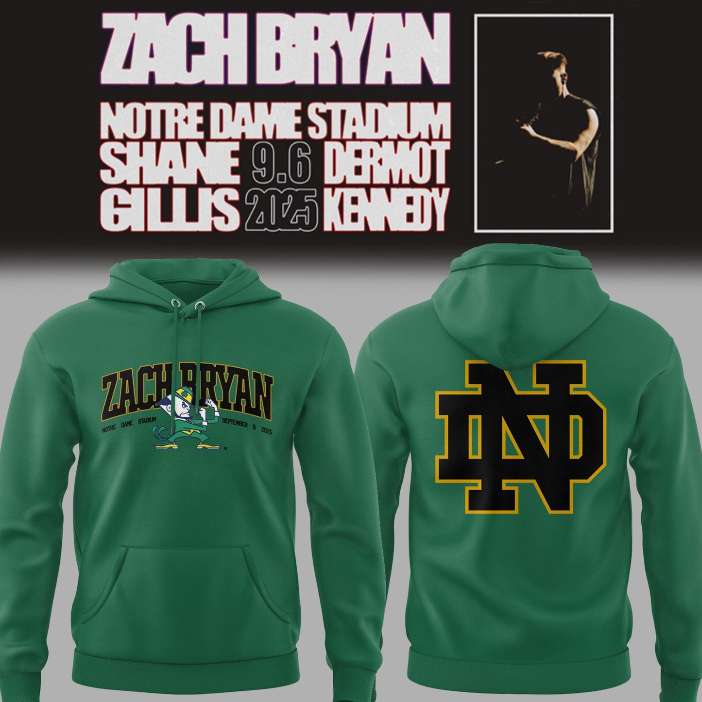 Limited Edition Irish Football x Bryan 2025 Hoodie