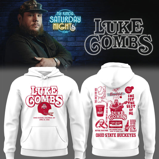L.K My Kinda Saturday Night Tour live in Ohio Stadium 4/25/26 Hoodie-PU26041610
