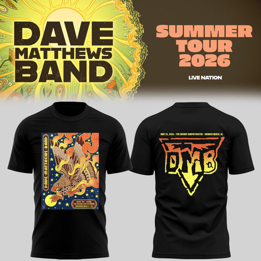 Limited Edition DMB Tour 2026 Shirt