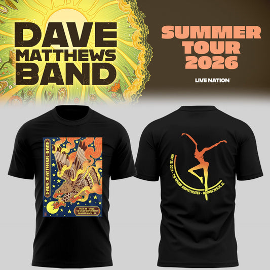 Limited Edition DMB Tour 2026 Shirt