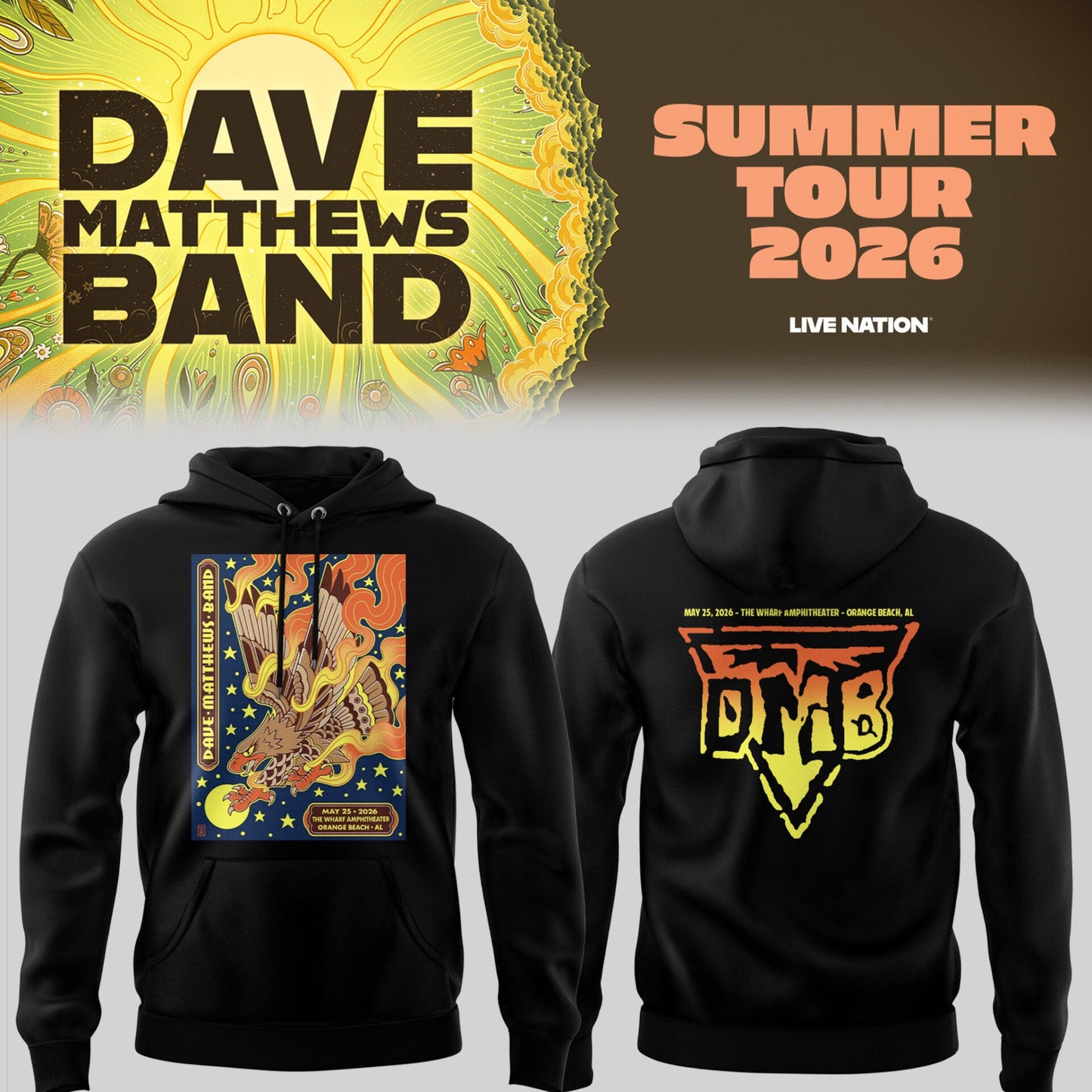 Limited Edition DMB Tour 2026 Shirt