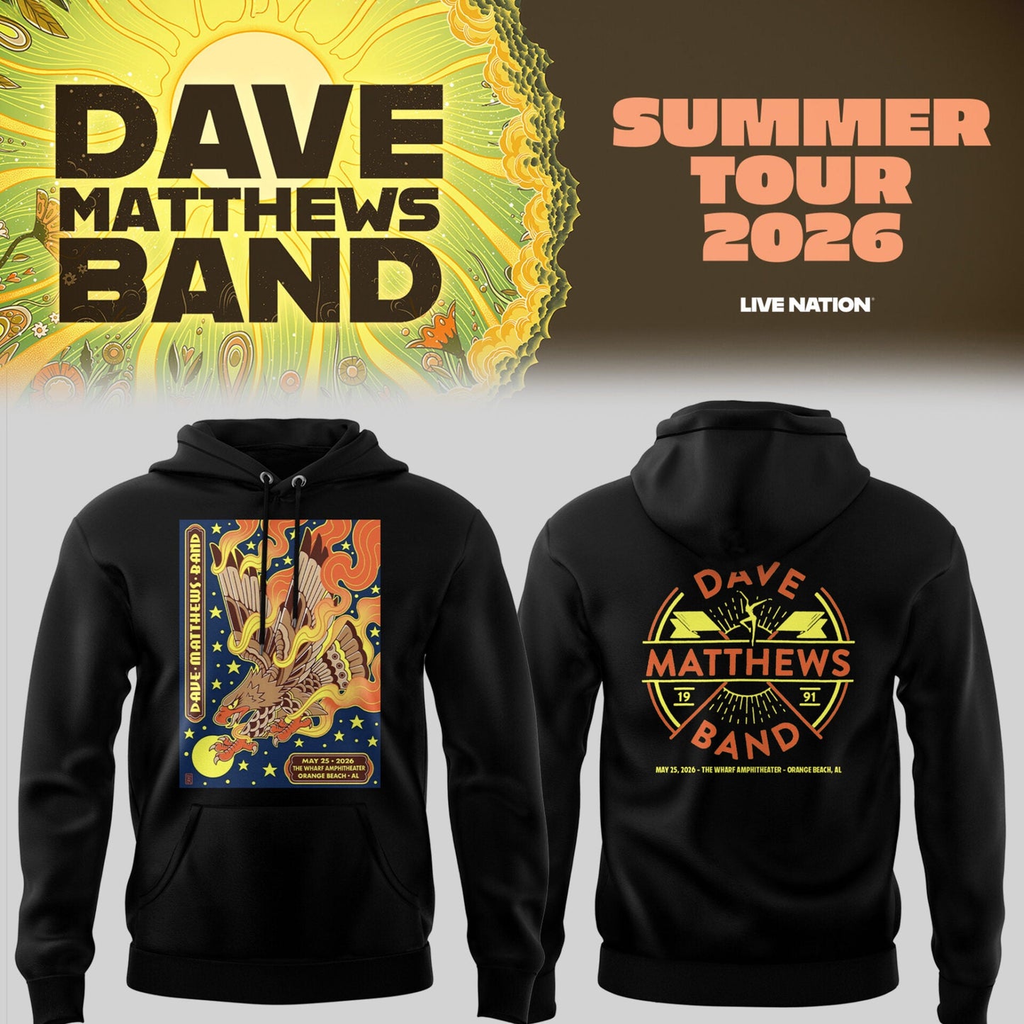 Limited Edition DMB Tour 2026 Shirt