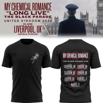MCR The Black Parade TOUR 2026 TShirt